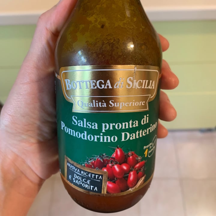 review photo of Bottega di Sicilia Salsa pronta di pomodoro datterino shared by @yeahkaterina on 21 Jul 2021 - review