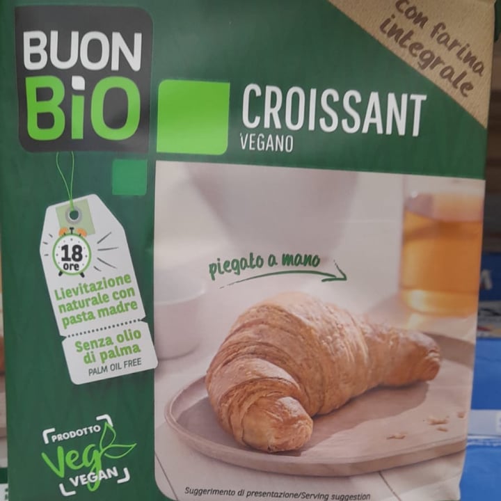 photo of Buon Bio Croissant vegani shared by @martinagastaldi on  26 Aug 2022 - review