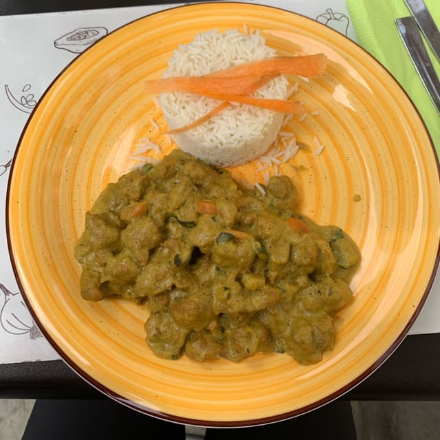 Foto do prato “Indian flavour”