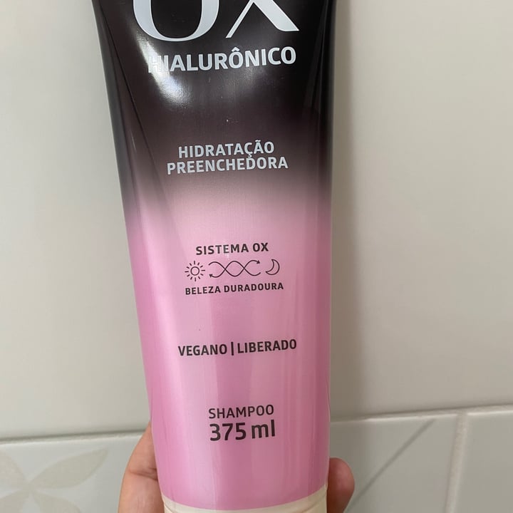 photo of Ox Cosmeticos shampoo shared by @naty2022 on  02 May 2022 - review