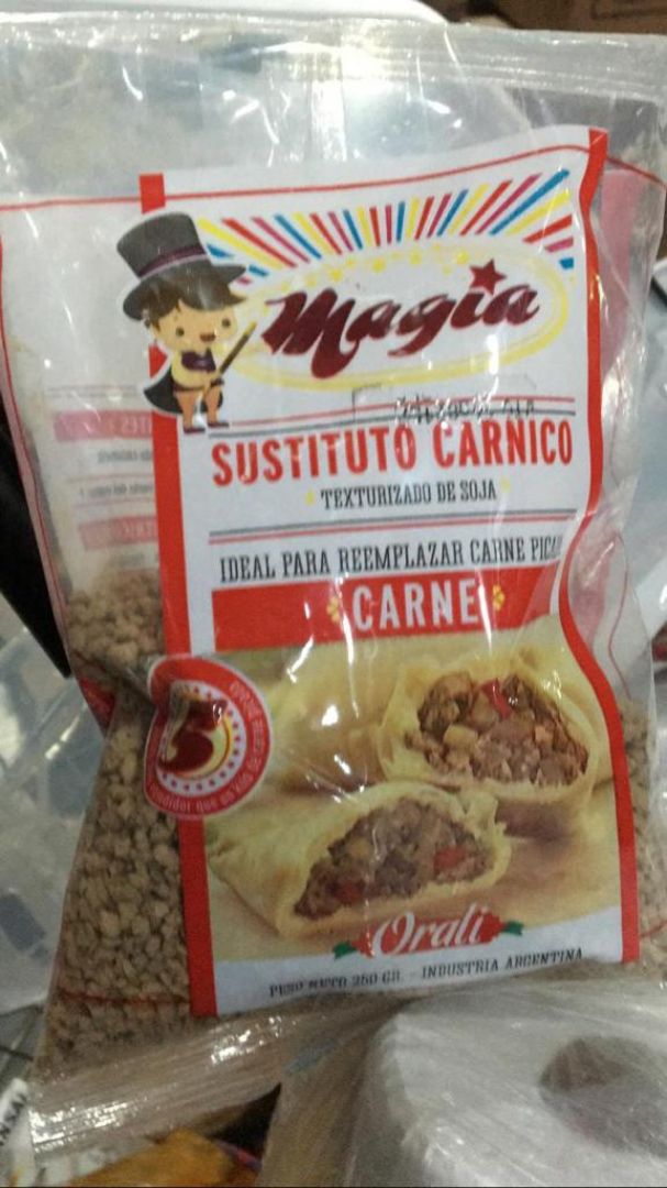 photo of Orali Magia Sustituto Carnico Texturizado de Soja shared by @vanevegan on  22 Dec 2019 - review