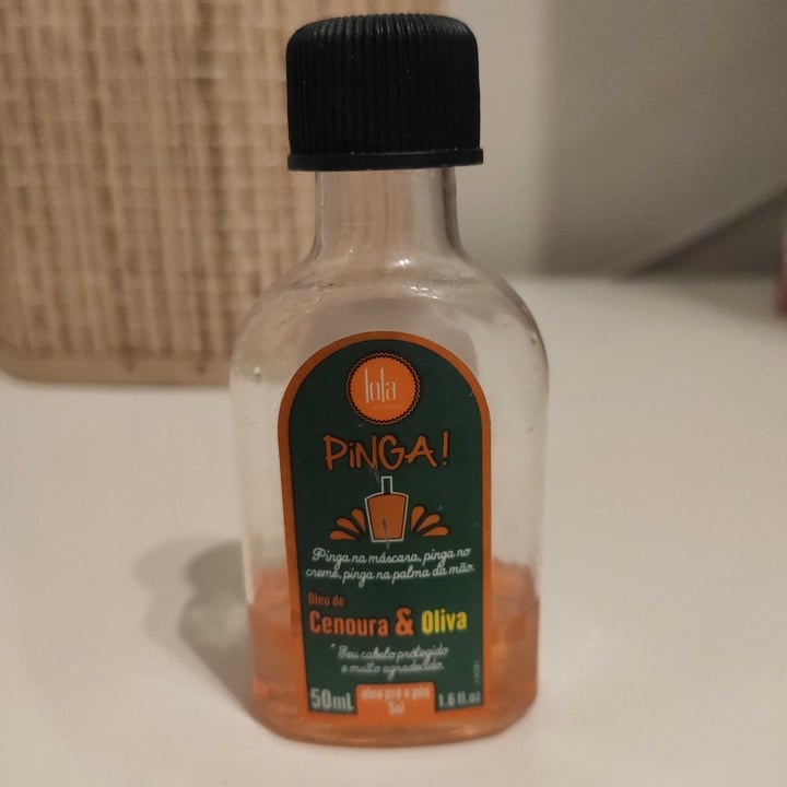 review photo of Lola Cosmetics Pinga - Óleo de Cenoura e Oliva shared by @quesia on 20 Jul 2022 - review