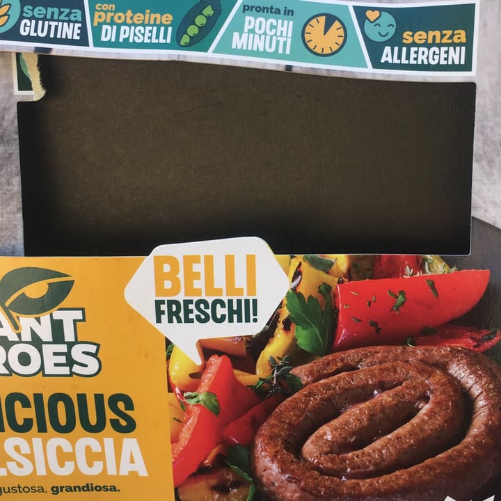 photo of Belli freschi Salsiccia shared by @veganforever19 on  27 Jul 2022 - review