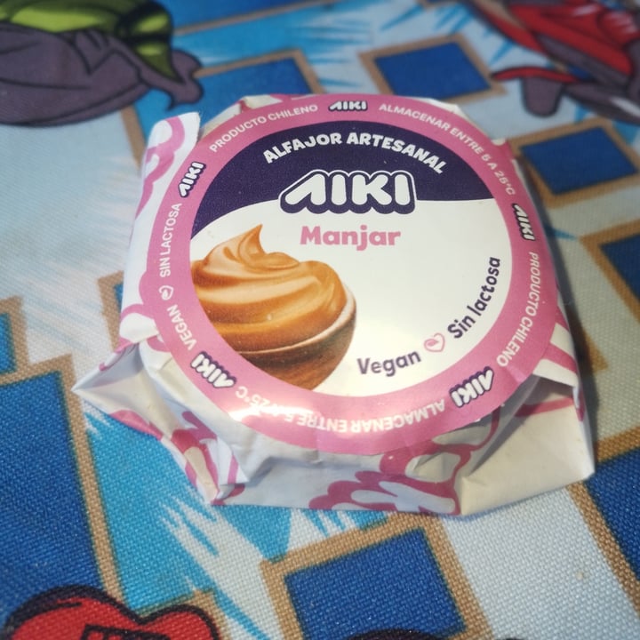 photo of Aiki Alfajor helado Manjar shared by @franciwi on  07 Jul 2022 - review