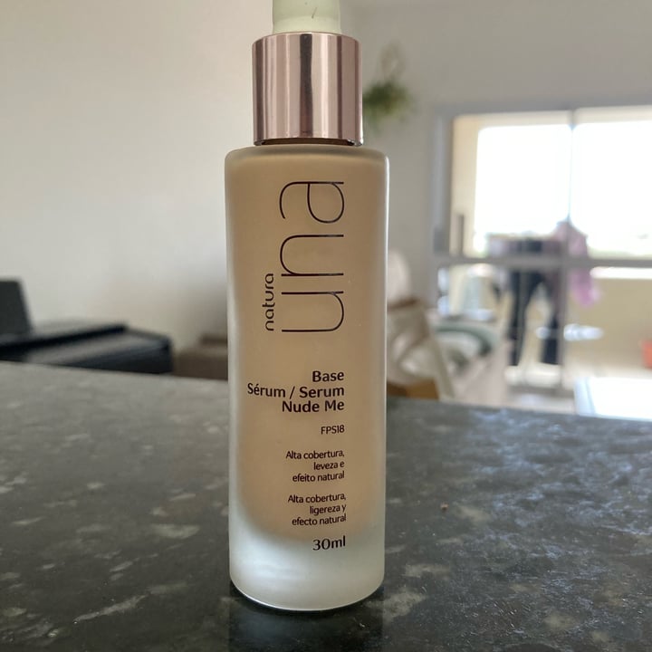 review photo of Natura Base Serum Nude Me UNA shared by @marimatos on 28 Oct 2022 - review