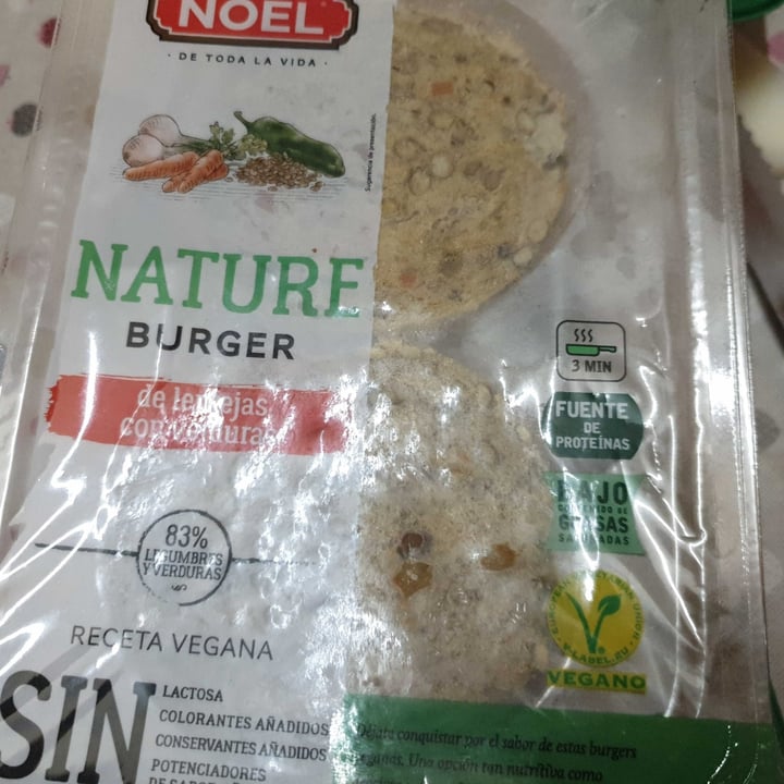 photo of Noel Hamburguesa de lentejas con verduras shared by @estefaniacandel on  25 Apr 2021 - review