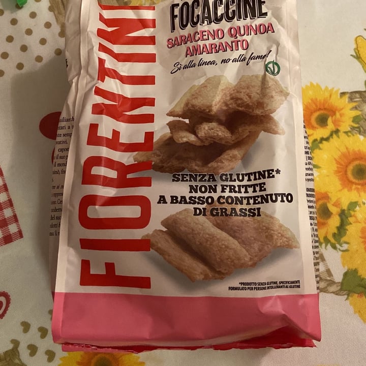photo of Fiorentini Focaccine Amaranto Saraceno Quinoa shared by @arabrab87 on  19 Jan 2022 - review