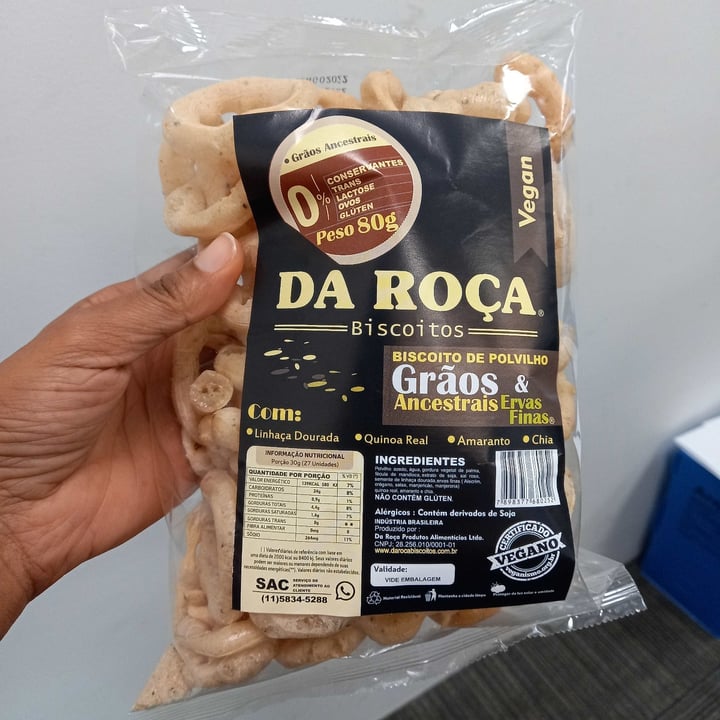 photo of Da Roça Biscoito de polvilho ervas finas shared by @ednanunes on  03 Jun 2022 - review