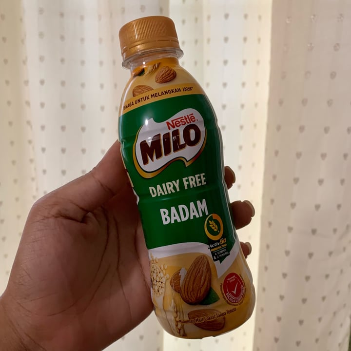 photo of Milo Milo Dairy Free Almond (Bottle) shared by @jashment on  26 Oct 2021 - review