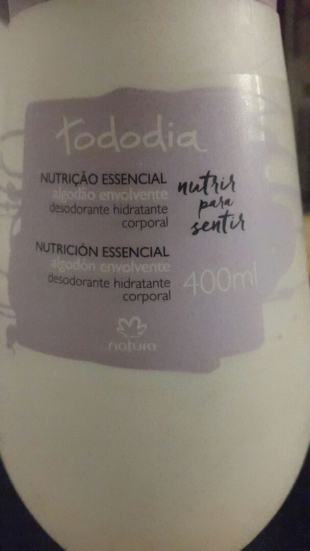 photo of Natura Desodorante hidratante corporal Algodon shared by @arianeh on  20 Feb 2020 - review