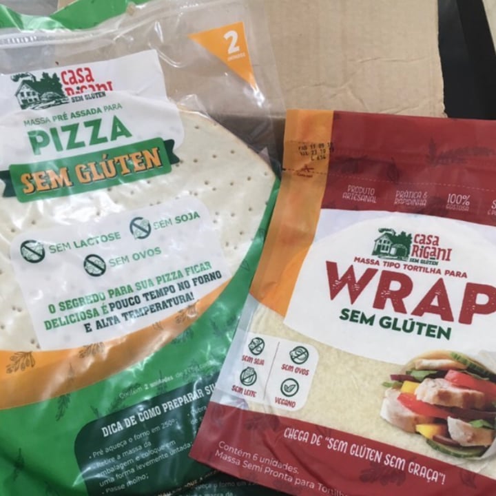 review photo of Casa Rigani Sem Glúten Massa Tipo Tortilha Para Wrap shared by @julianapraca on 26 Apr 2022 - review
