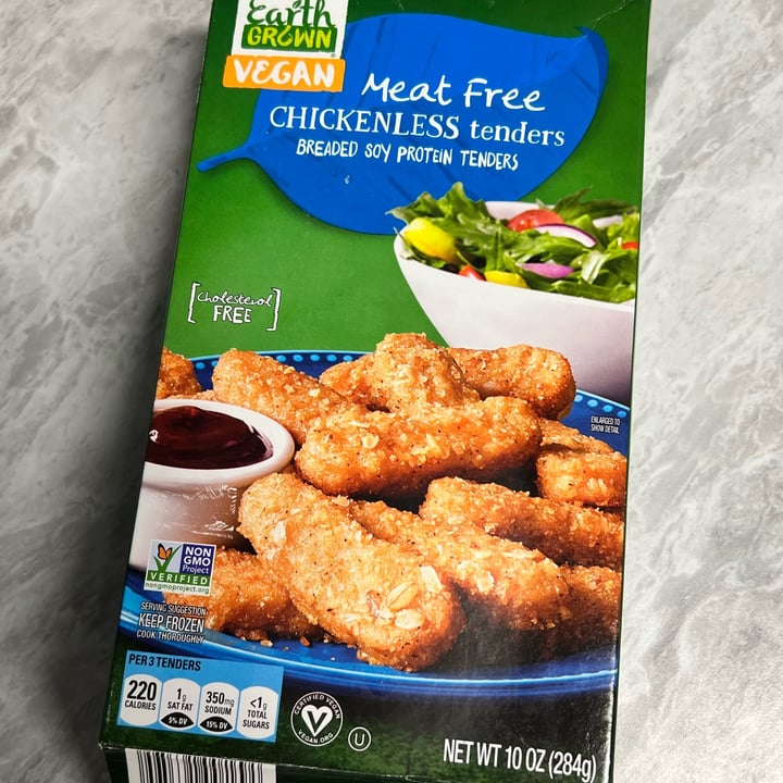 photo of Earth Grown Meat Free Chickenless Tenders shared by @liberationbby on  15 Dec 2022 - review