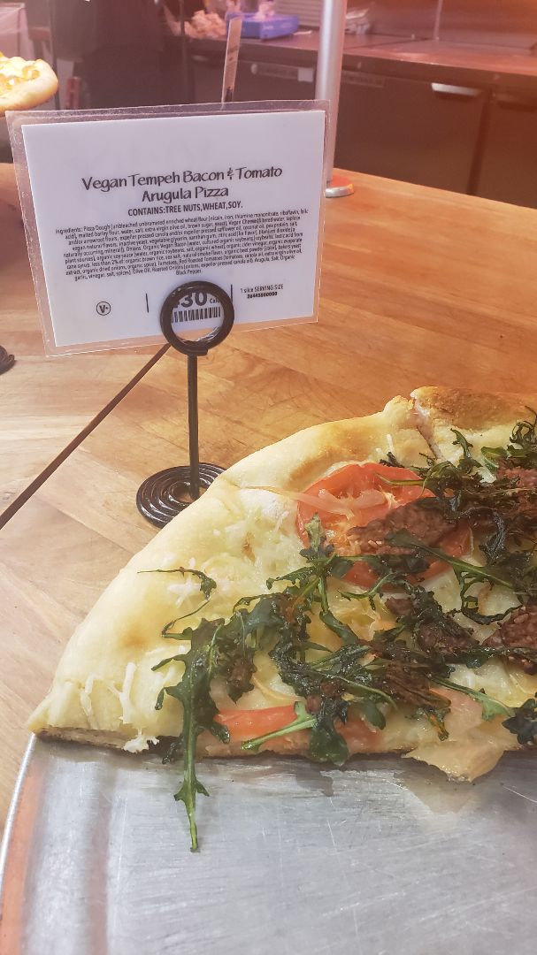 photo of Whole Foods Market Vegan Pizza shared by @govegtoday on  14 Feb 2020 - review
