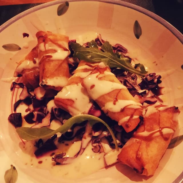 Photo of the dish “fagottini alla tailandese”
