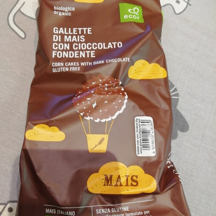 photo of Ecor Gallette di Mais con Cioccolato Fondente shared by @cricala67 on  20 Aug 2022 - review