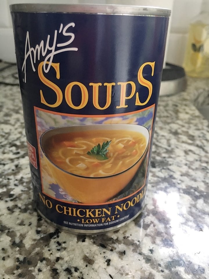 photo of Amy’s No Chicken Noodle shared by @kenziisntcool on  25 Dec 2019 - review