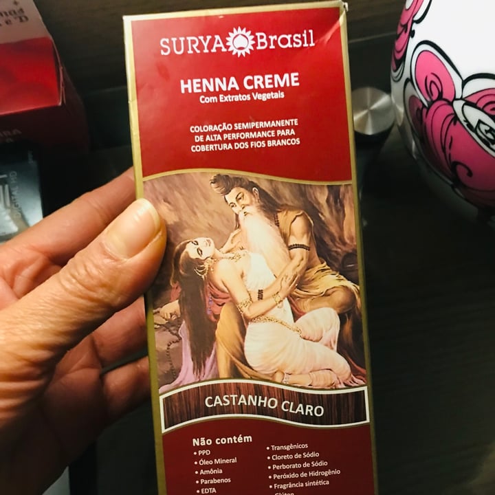 photo of Creme Coloração Henna Surya Henna shared by @nandab on  07 Jul 2021 - review