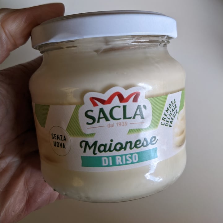 photo of Sacla' Vegan mayonnaise shared by @acciuga on  14 Dec 2021 - review