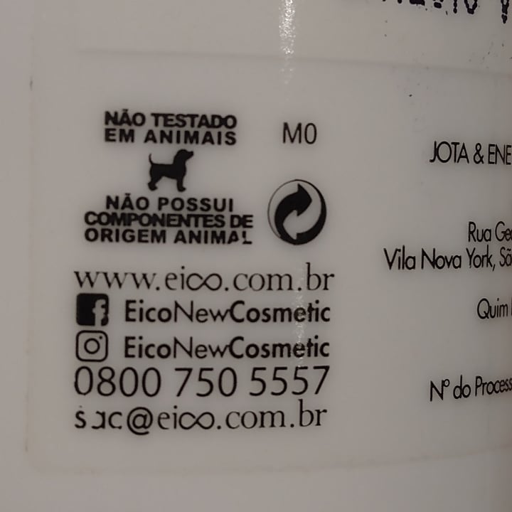 photo of Eico New Cosmetic Creme para pentear sem enxague shared by @edoliver on  07 May 2022 - review
