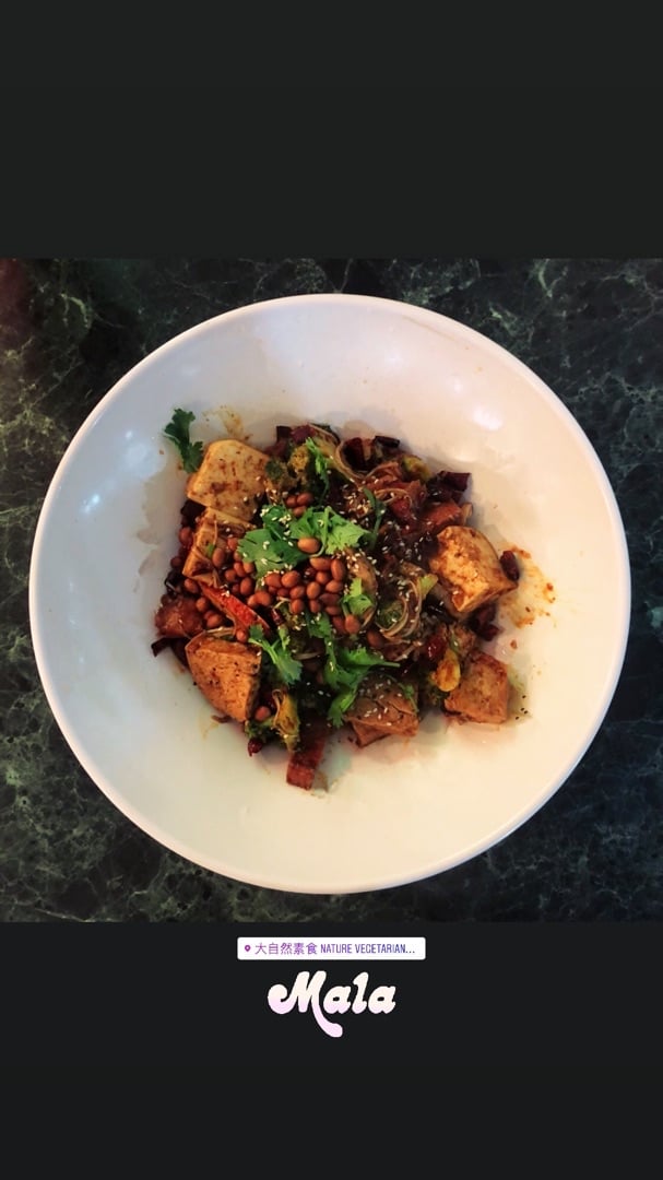 photo of Nature Vegetarian Delights Mala Xiang Guo shared by @chrishineerita on  11 Mar 2020 - review