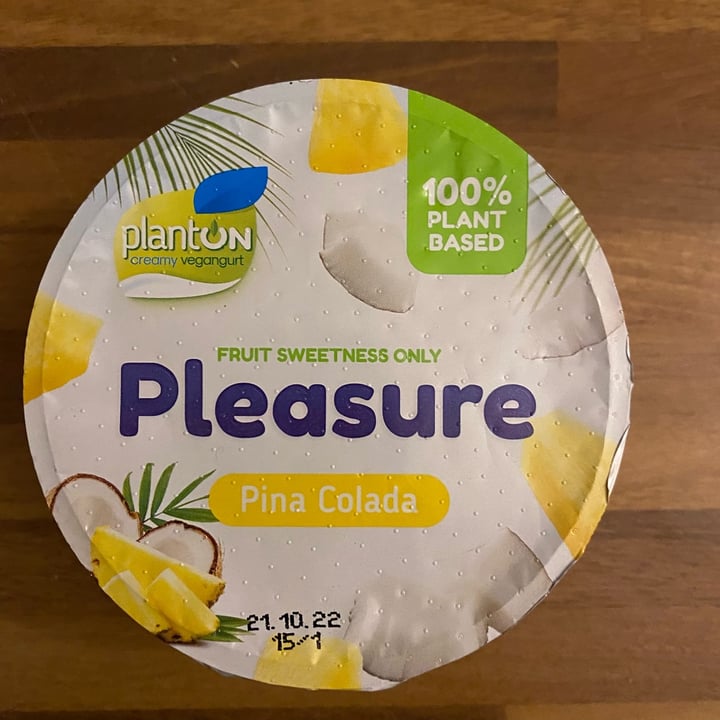 photo of Planton Pleasure - gusto piña colada shared by @ludovicaa13 on  29 Sep 2022 - review