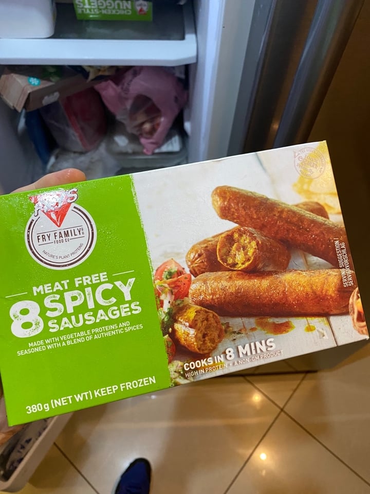 review photo of Fry's Family Food Spicy Sausages shared by @primax on 29 Apr 2020 - review