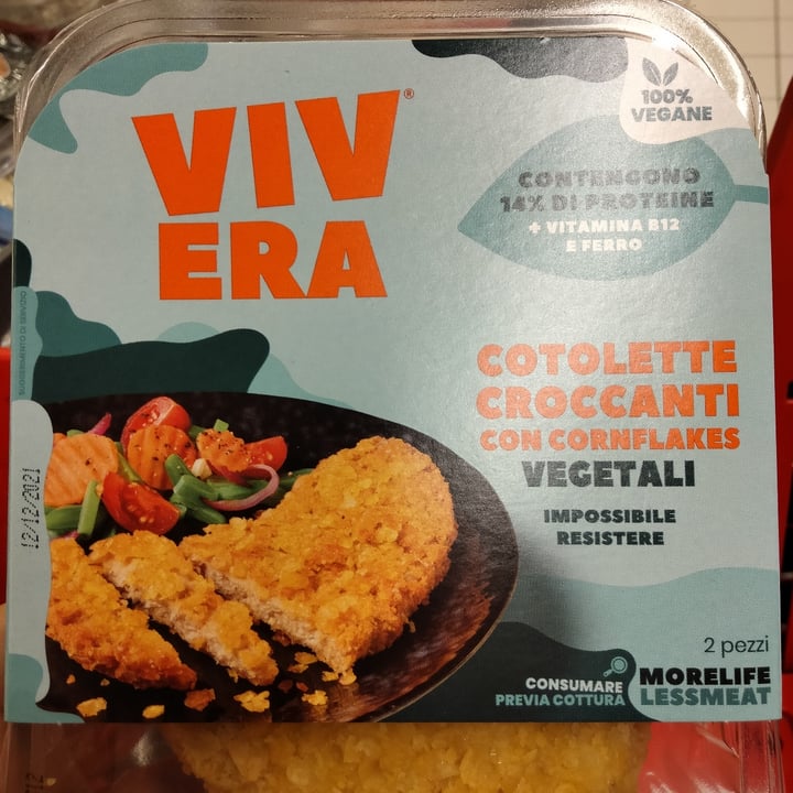 photo of Vivera Cotoletta croccante con cornflakes shared by @virginia2021 on  27 Nov 2021 - review