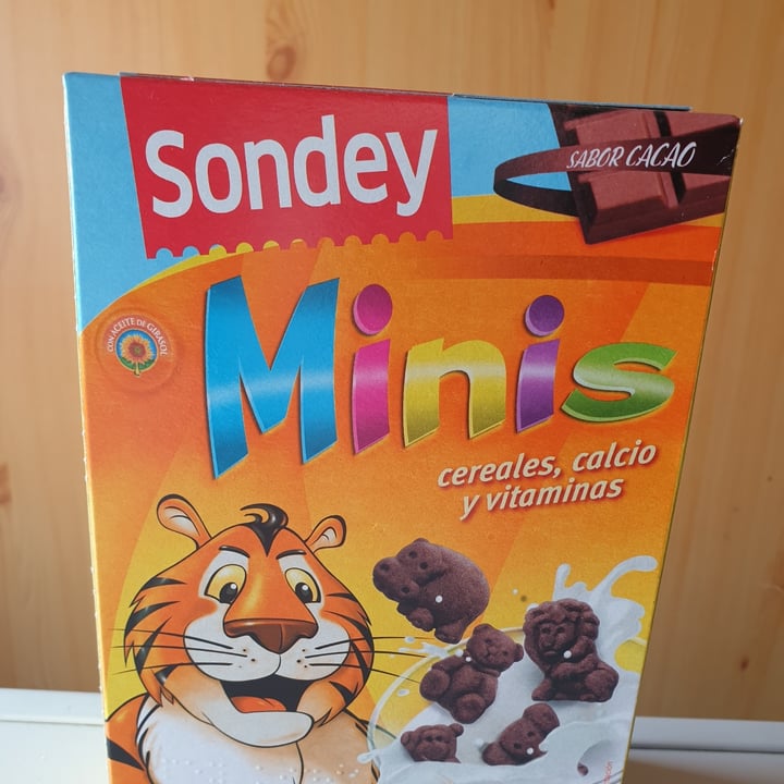 photo of Sondey Galletas animalitos chocolate shared by @veggieleni on  06 Mar 2021 - review