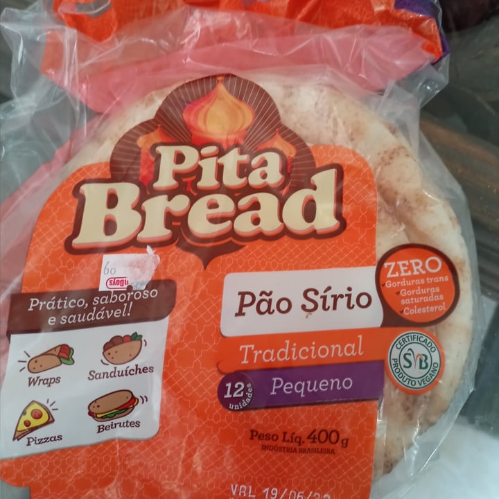 photo of Pita Bread Pão Sírio shared by @sahvieira on  26 Jun 2022 - review