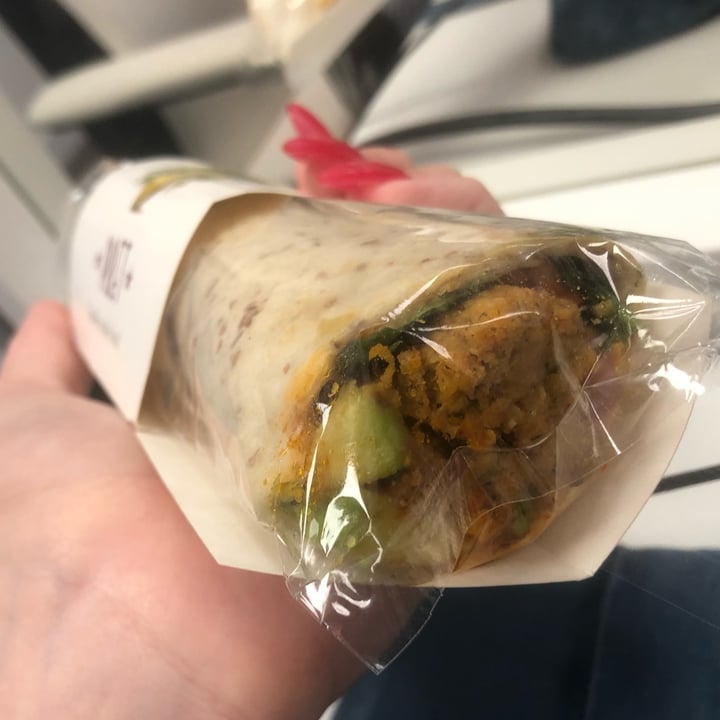 photo of Pret A Manger Falafel, Avo & Chipotle Salad Wrap shared by @izdaviz on  28 Jul 2022 - review