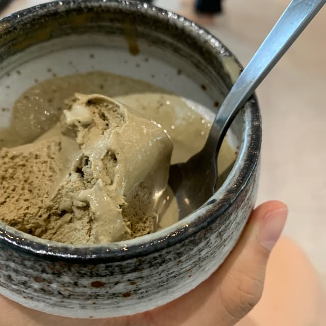 「Hojicha Gelato」の料理の写真