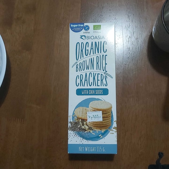 review photo of Bioasia Organic Brown Rice Crackers shared by @sarahhuang on 06 Feb 2022 - review