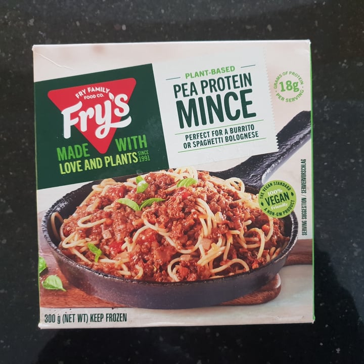 photo of Fry's Family Food Pea Protein Mince shared by @ullu on  11 Sep 2021 - review