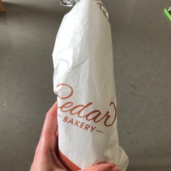 review photo of Cedar Bakery Felafel Wrap shared by @louiselliott on 09 Oct 2020 - review
