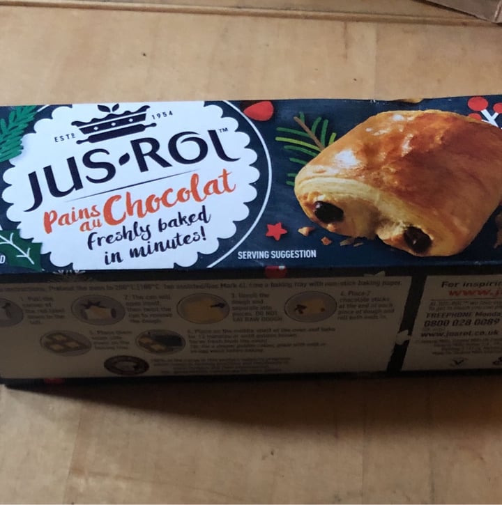 photo of Jus-Rol™ Pains Au Chocolat Dough shared by @auroal on  20 Dec 2021 - review