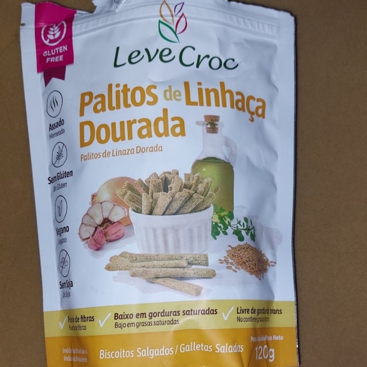 photo of Leve croc Palitos de linhaça dourada shared by @mikaeladinuto on  08 Jan 2022 - review