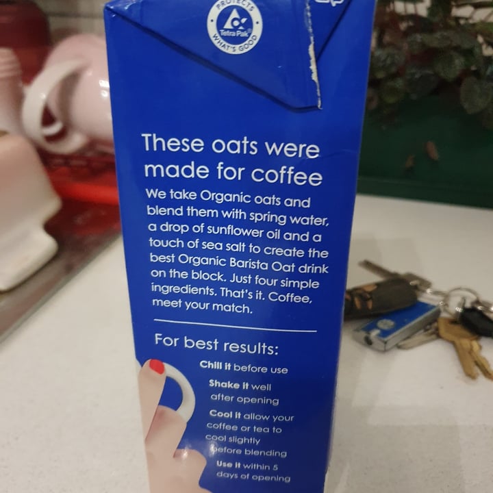 photo of Rude health Barista Oat Milk shared by @josphua on  28 Jan 2022 - review