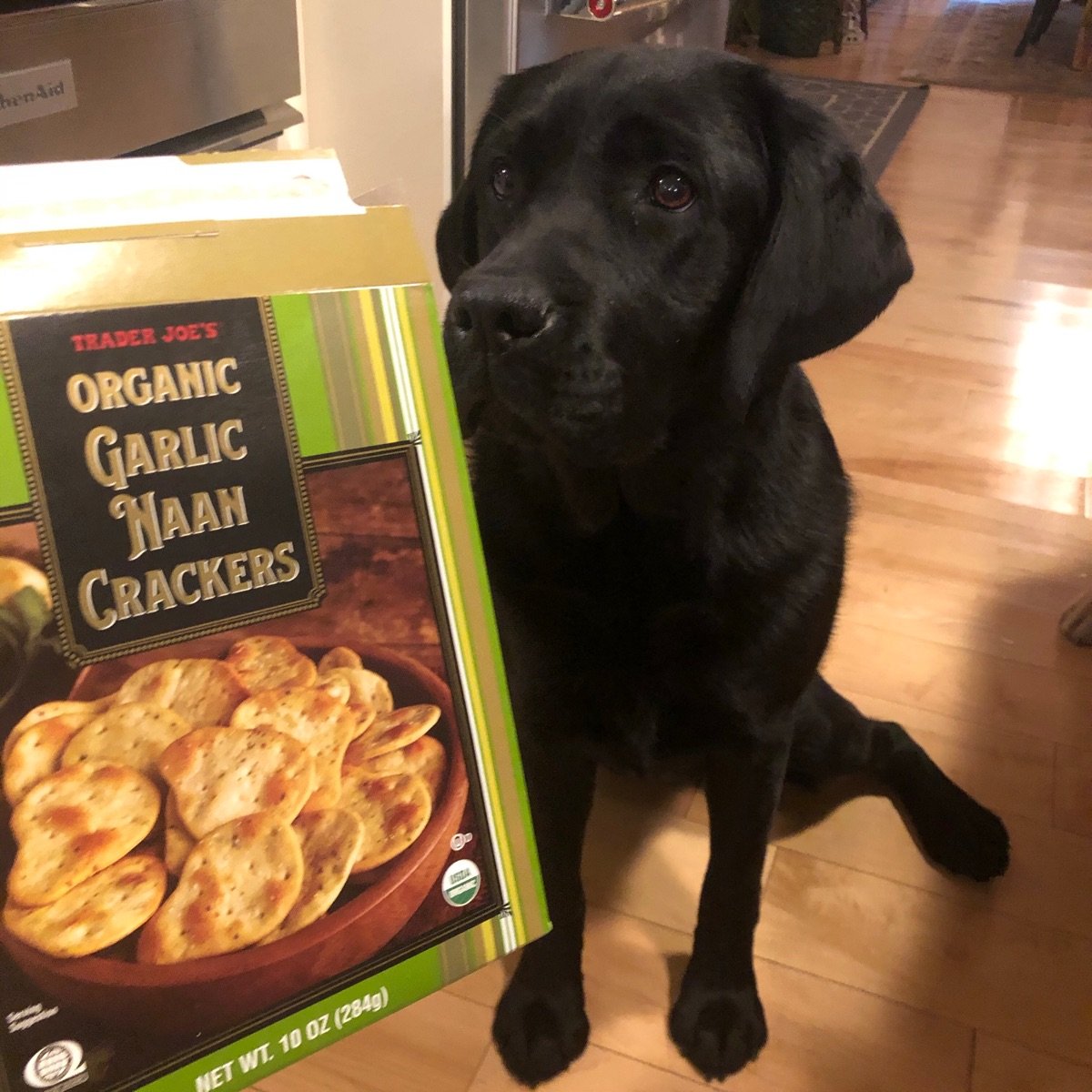 Trader Joe's Organic Garlic Naan Crackers Reviews abillion