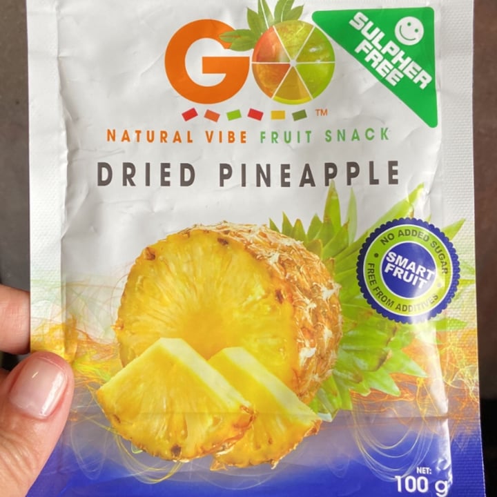 review photo of Go natural vibe fruit snack Dried pineapple shared by @gracedocarmo on 26 Mar 2022 - review