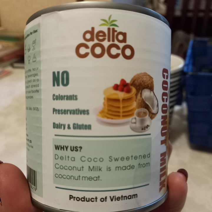review photo of Delta Coco Sweetened coconut milk shared by @joybug on 19 Sep 2021 - review