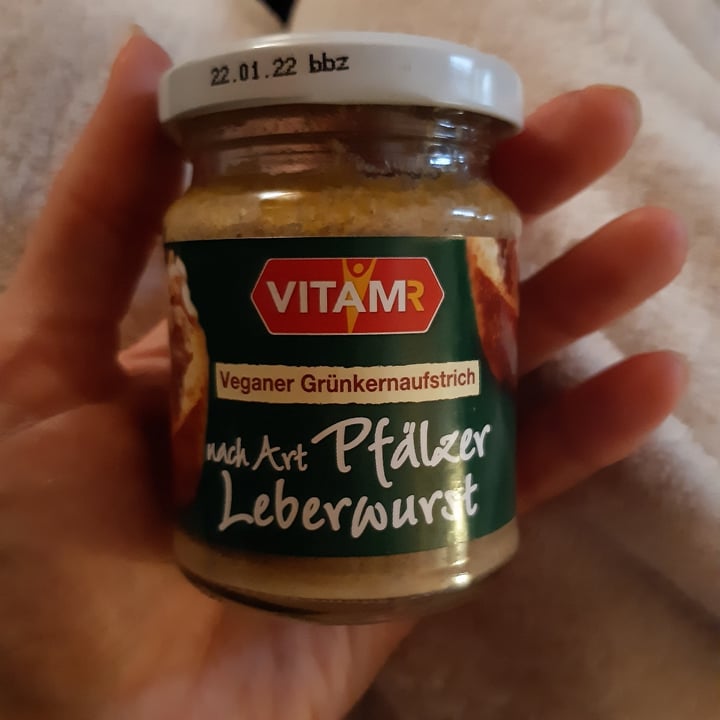 photo of Vitam Veganer Grünkernaufstrich nach Art Pfälzer Leberwurst shared by @simse on  10 Mar 2021 - review