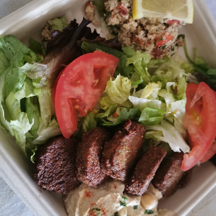 review photo of Beykebap Nevada Shopping Menú Falafel Vegano shared by @vegananyi on 08 Oct 2022 - review