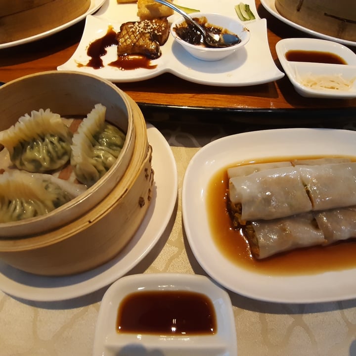photo of Yang Shin Vegetarian Restaurant Steamed dumplings with vegetables and mushrooms 田園蔬菜餃 shared by @tracypham on  23 Dec 2020 - review