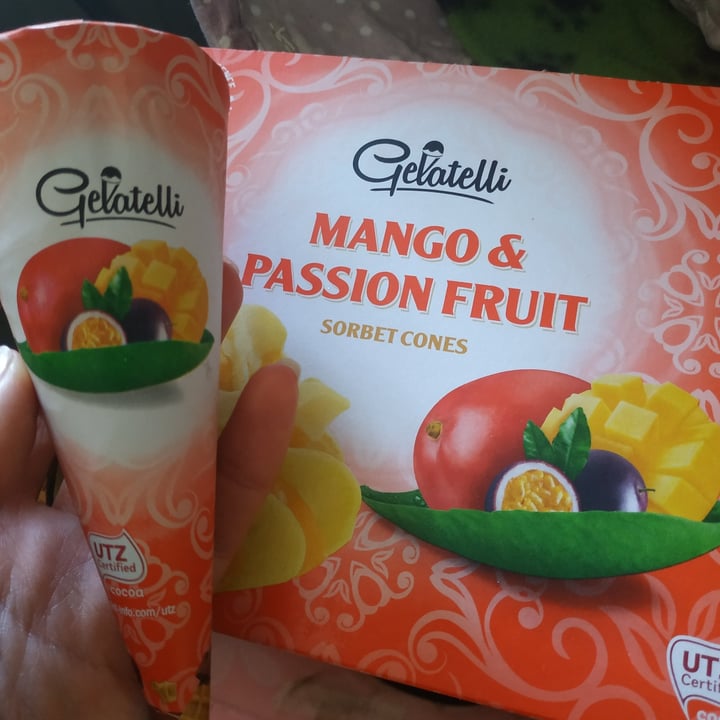 photo of Gelatelli Mango & Passion Fruit Sorbet Cones shared by @caracol on  24 May 2020 - review