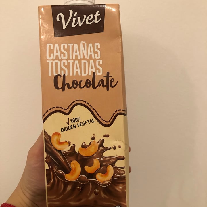 photo of Vívet Leche de Castañas Tostadas sabor Chocolate shared by @andre11 on  30 Jun 2022 - review