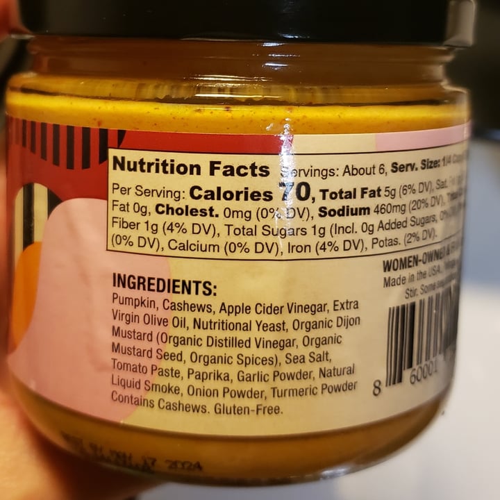 review photo of Core & Rind Cashew Cheesy Sauce - Rich & Smoky shared by @samwisesamgee on 10 Dec 2021 - review