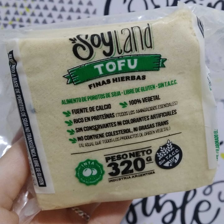 photo of SoyLand Tofu Finas Hierbas shared by @mik-belmonte on  06 Jun 2021 - review