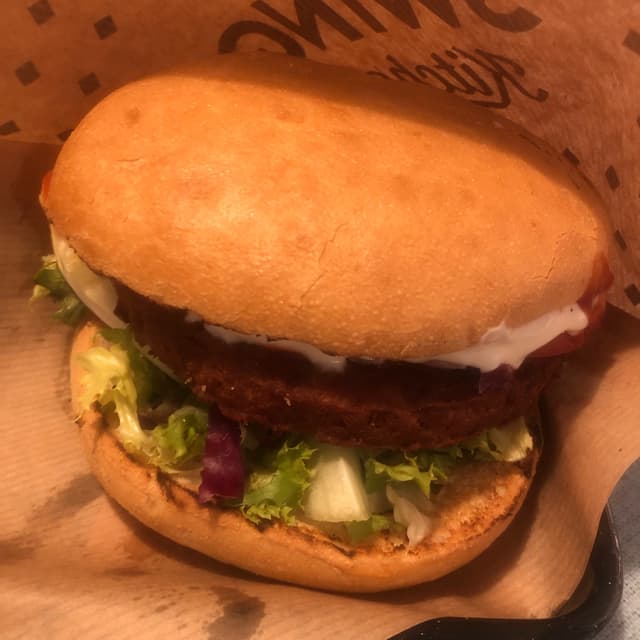 菜肴“Chili Burger”的照片