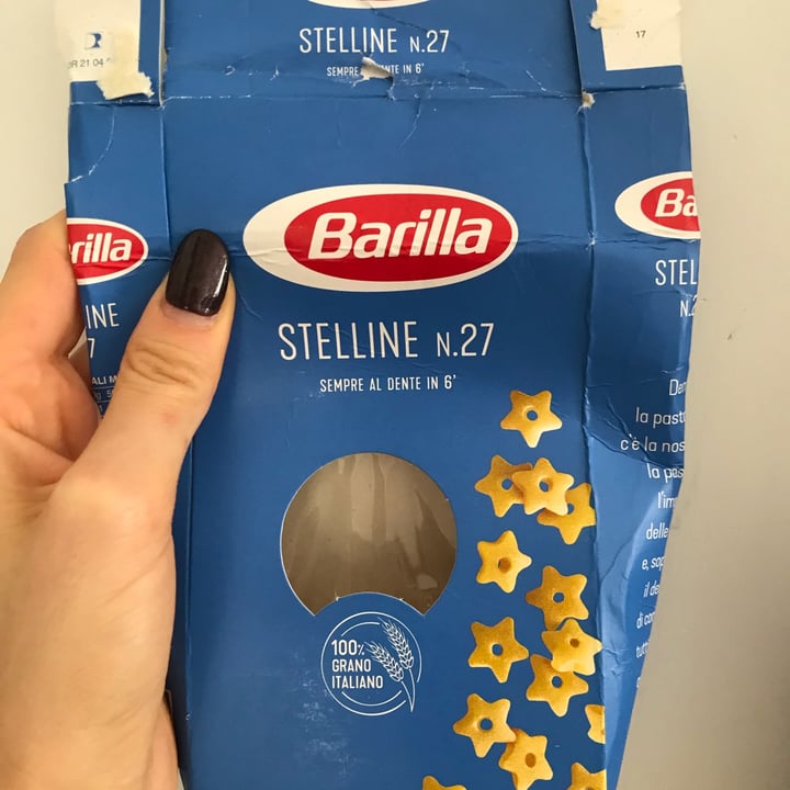 photo of Barilla Stelline n.27 shared by @francineveg on  03 Oct 2021 - review