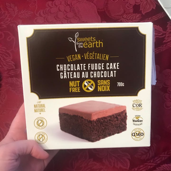 photo of Sweets from the Earth Chocolate Fudge Cake shared by @kaylabear on  27 Dec 2020 - review